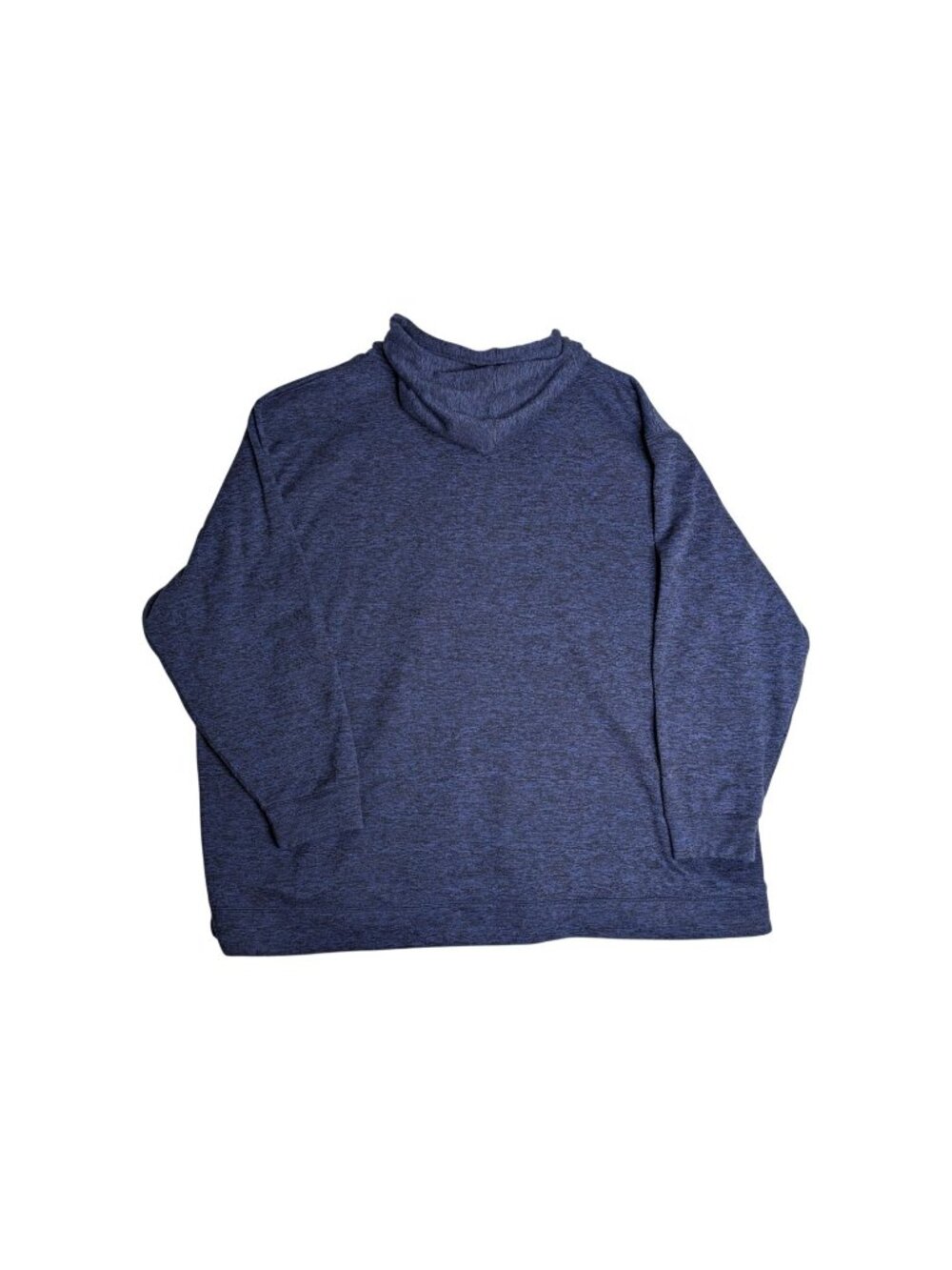 Reebok Men's BLUE Marled Speedwick Full-Zip Hoodie 5XLT - Picture 11 of 11